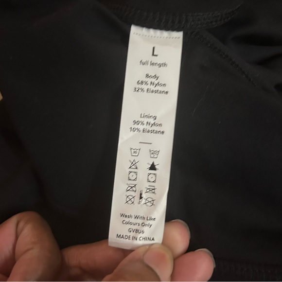 NEW Halara SoCinched Pocket Full Length Leggings Sz L Tummy Control Shaping - Picture 7 of 7